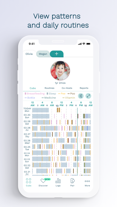 Cubtale Baby Tracker Screenshot