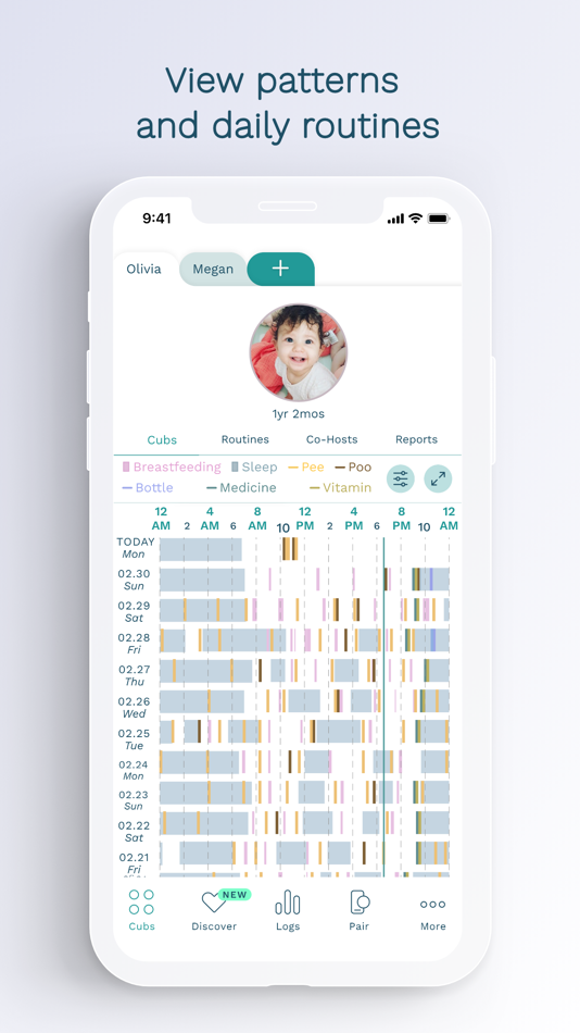#5. Cubtale Baby Tracker (iOS) بواسطة: Cubtale