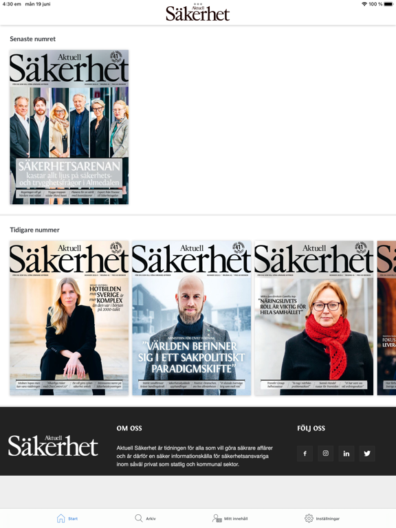 Aktuell Säkerhet app screenshot 3