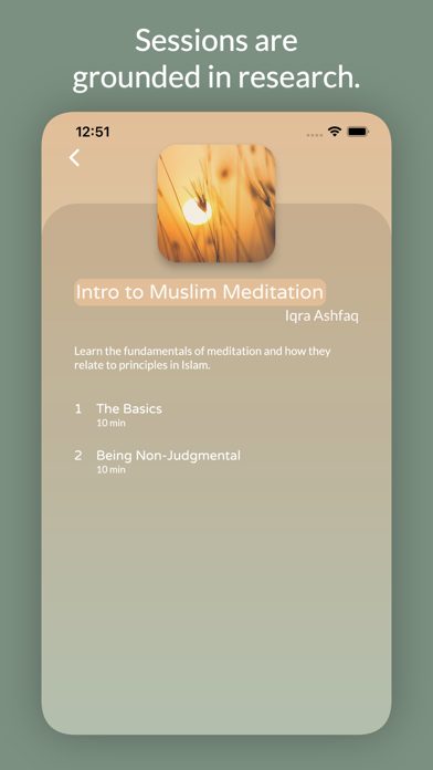 Noor Meditation Screenshot