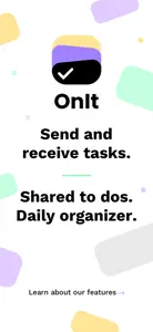 OnIt l audio tasks l organizer screenshot #1 for iPhone