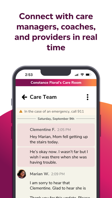 Careforth for Caregivers Screenshot