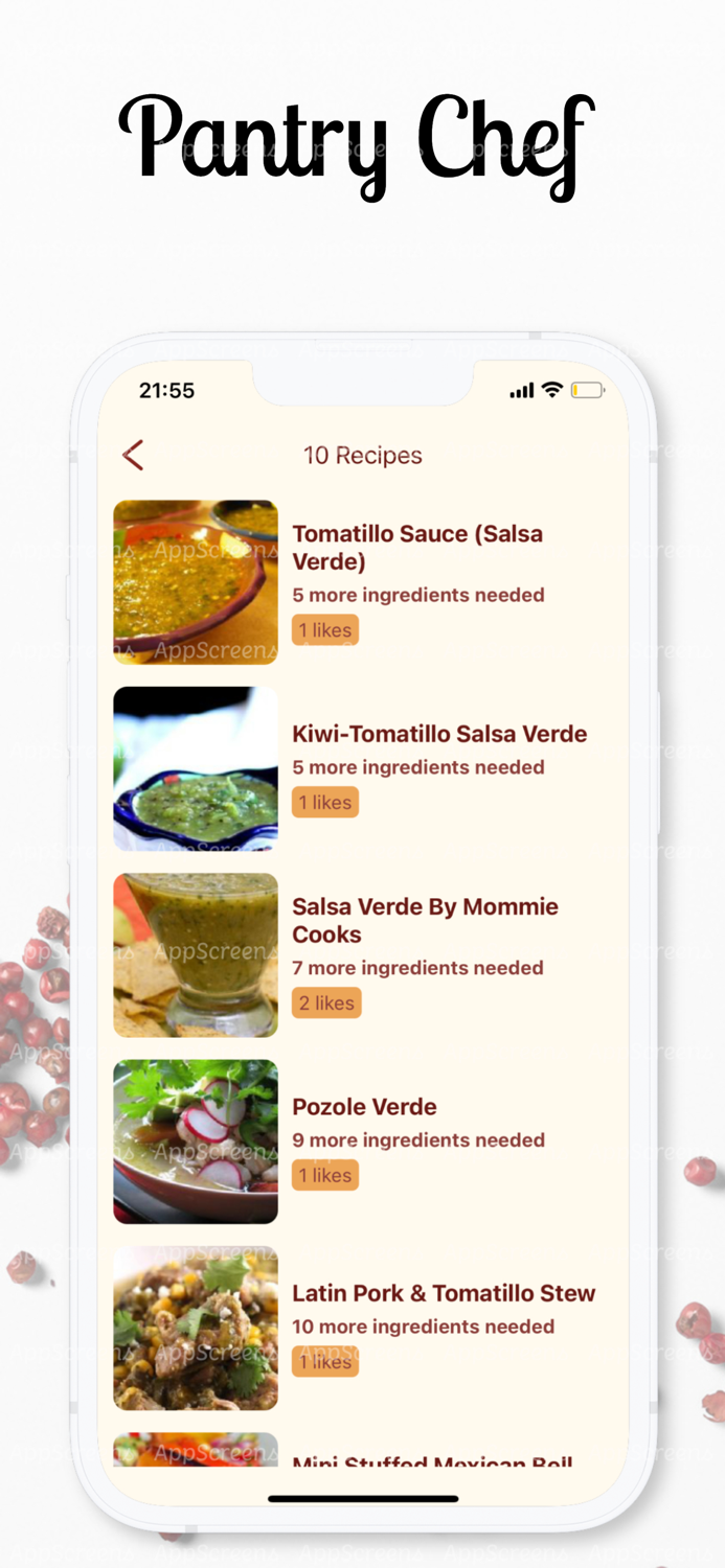 Pantry Chef - Recipe Finder