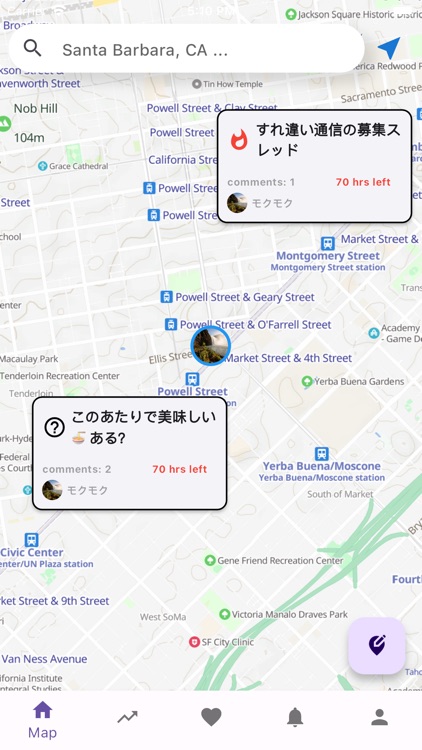 GeoChat: マップで繋がる掲示板型SNS