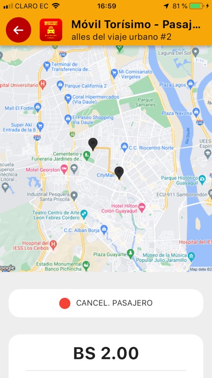 Móvil Torisimo Pasajero screenshot-3