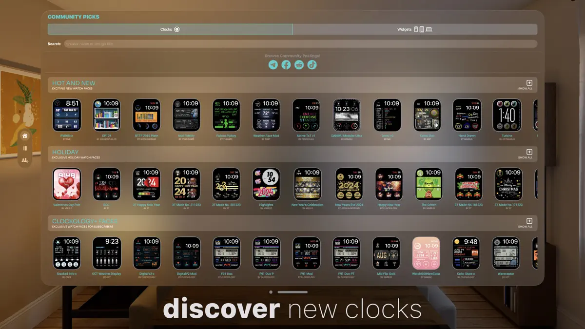 Custom Widgets by Clockology screenshot 2
