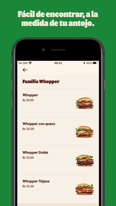 Burger King® Bolivia Screenshot