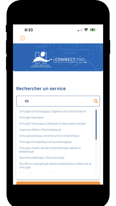 CHU Connect Pro Screenshot