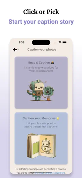 Game screenshot CapGen: AI Image Captioner hack