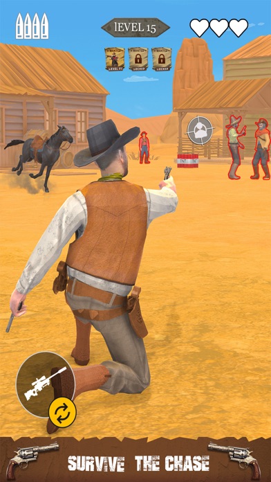 Western Cowboy Survival Game Screenshot