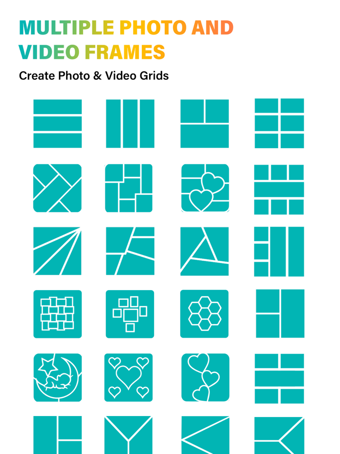 Video collage maker VideoFrame