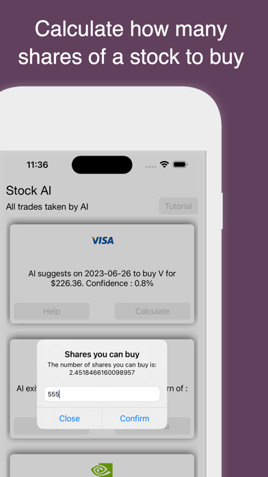 StocksAI Screenshot