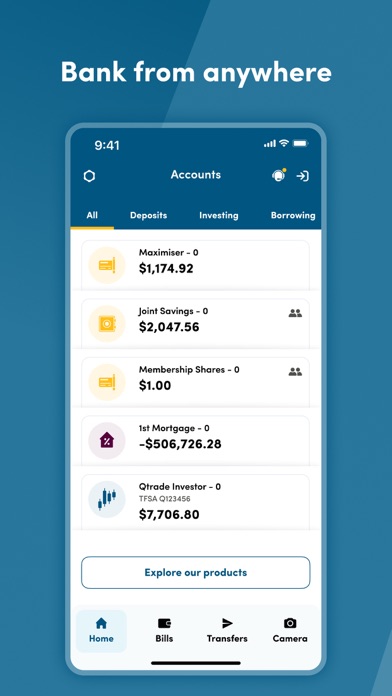 Meridian Mobile Banking Screenshot