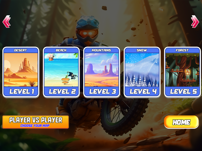 Bikes Stunt Downhills Racing