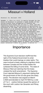 Supreme Court Decisions screenshot #3 for iPhone