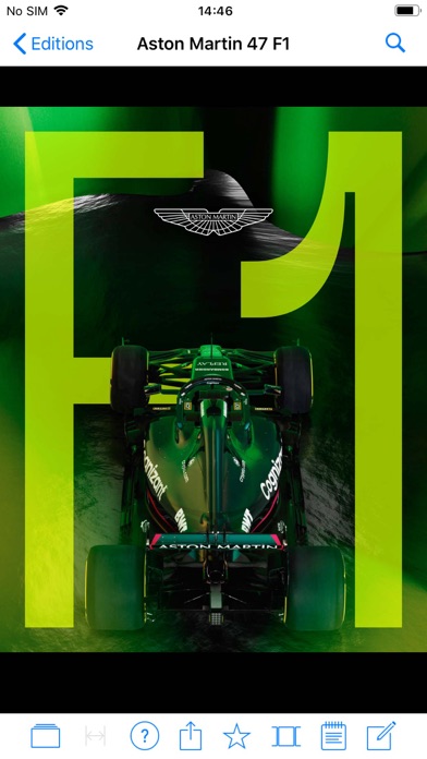 Aston Martin Magazine App Screenshot