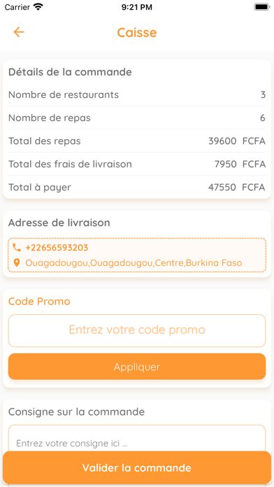 Bonbiz Food Screenshot