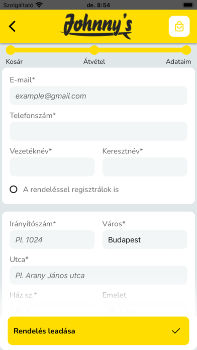 Johhny's Bistro Budapest Screenshot