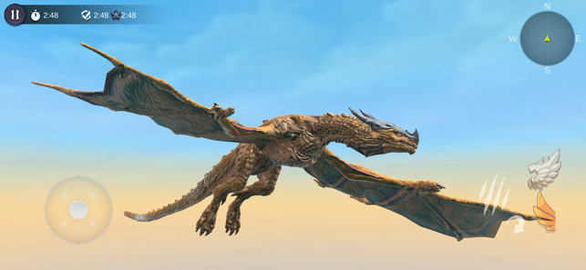 ‎Dragon Flight Simulator Game 2 Screenshot