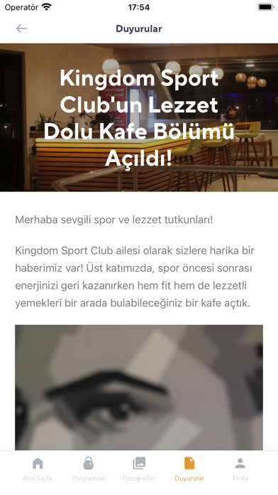 Kingdom Sport Club Screenshot