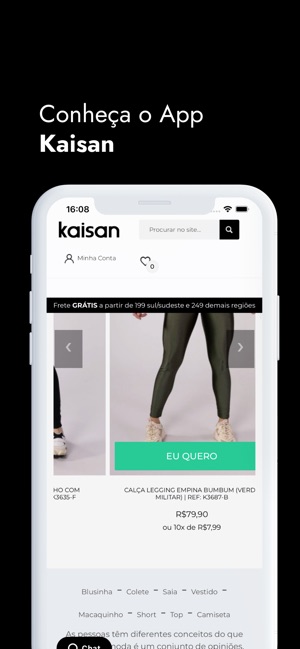 Kaisan Brasil na App Store