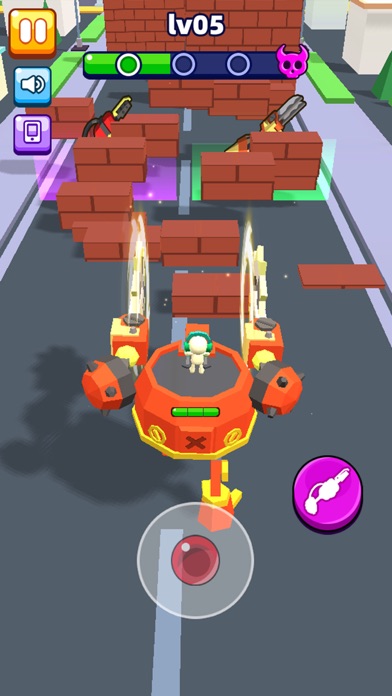 Merge Mecha War-Endless Sprint Screenshot