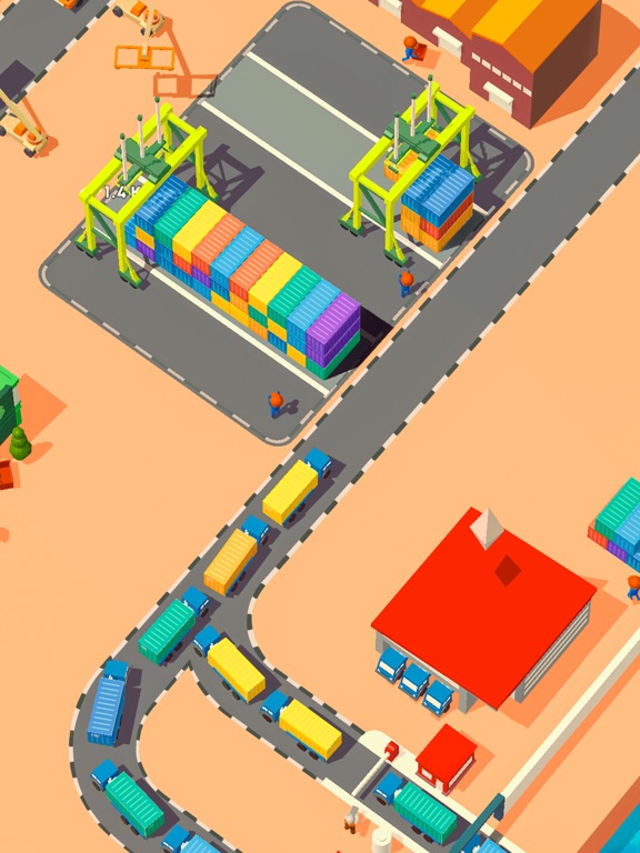 Idle Cargo Tycoon iPad screenshot
