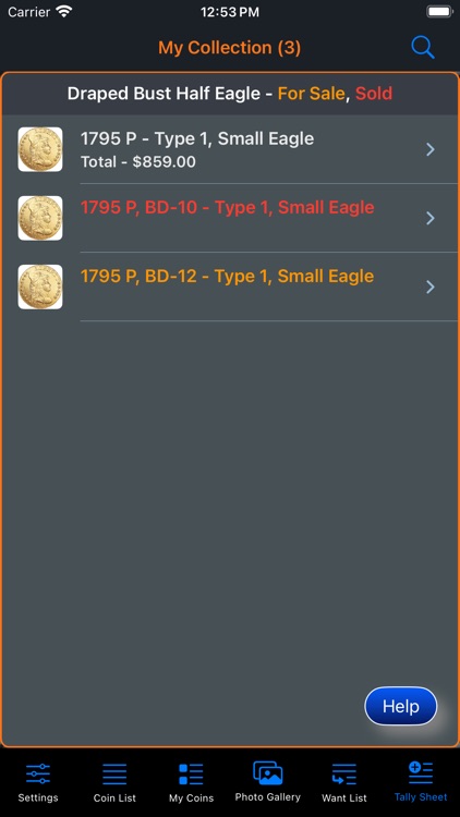 Draped Bust Half Eagle screenshot-3