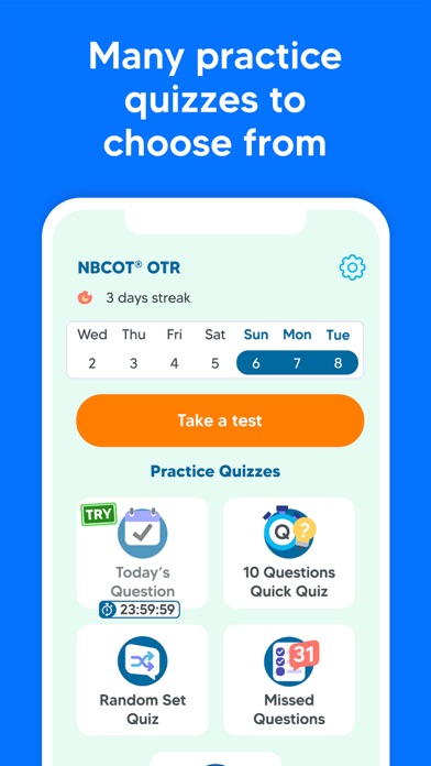 NBCOT Occupational Therapy OTR Screenshot