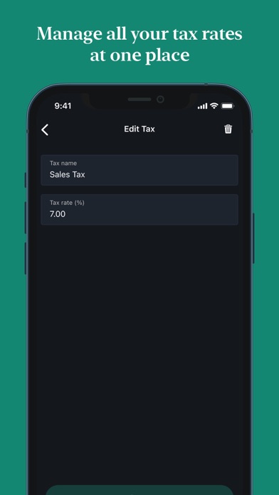 Kepler Invoicing Screenshot
