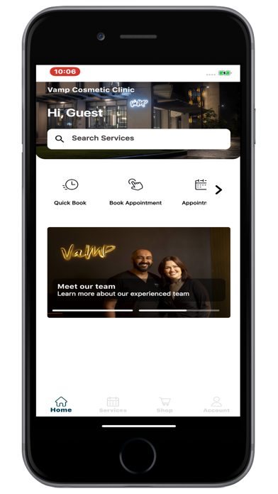 Vamp Cosmetic Clinic Screenshot
