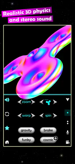 Game screenshot Cosmic Fidget Spinner mod apk