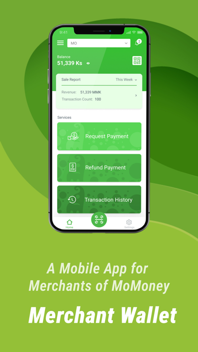 MoMoney Merchant Screenshot