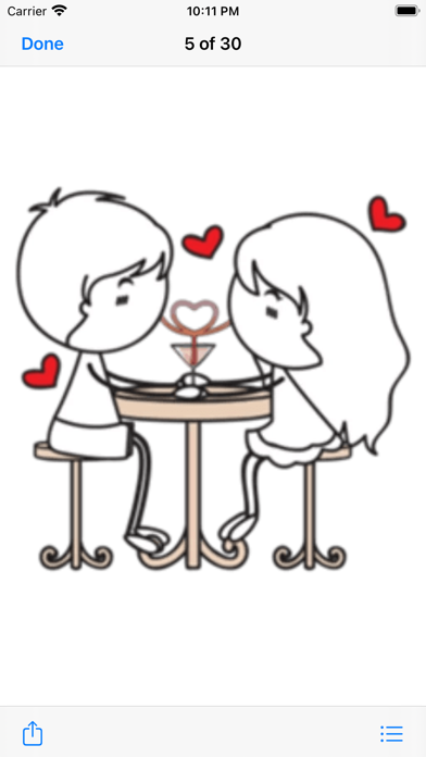 Love Love Stickers Pack # 2 Screenshot