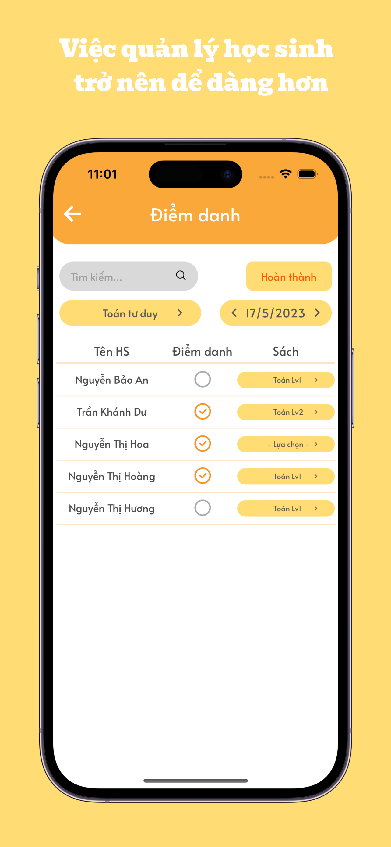 Quản Lý & Điểm Danh