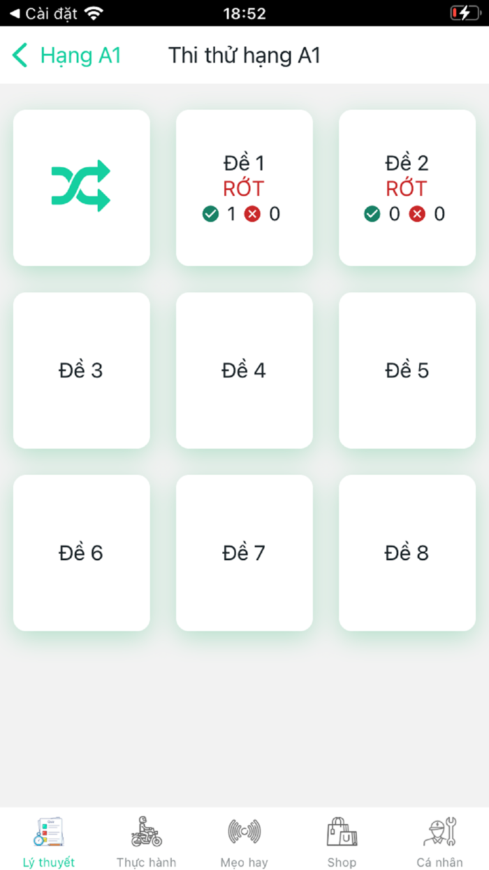 Ôn Thi GPLX Xe Máy