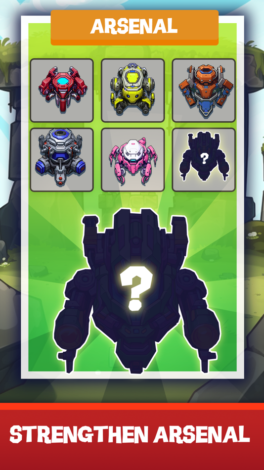 #2. Merge Mecha - Robot Empire (iOS) 由: Bohdan Savchenko