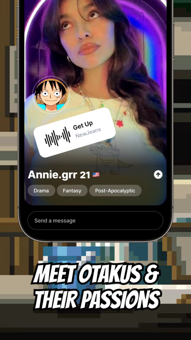 Otakutie - Anime Fan App Screenshot