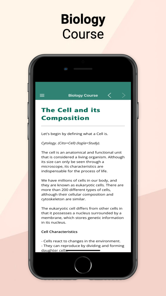 #3. Biology Dictionary & Course (iOS) Podle: David Ortega Lopez