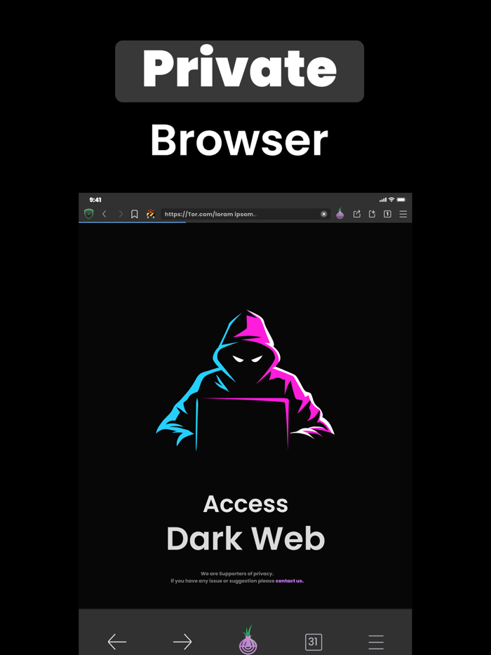 Onion TOR Browser VPN Privacy