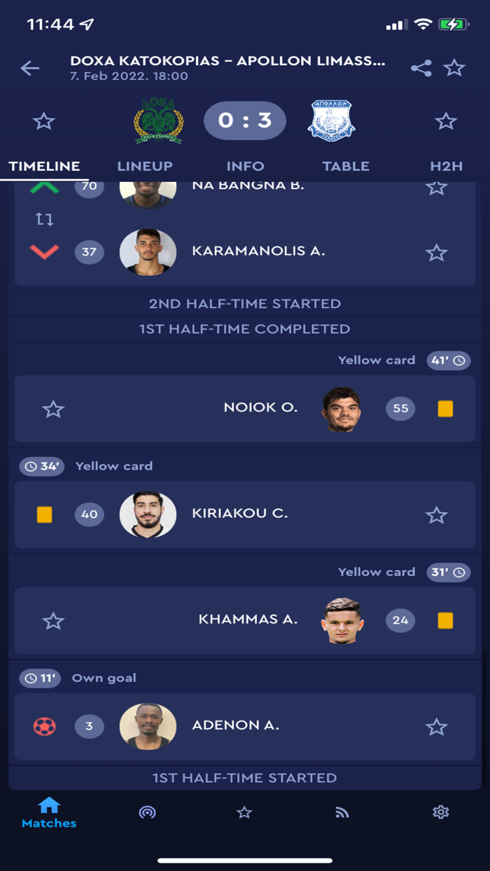 CFA Official App and Live Scores