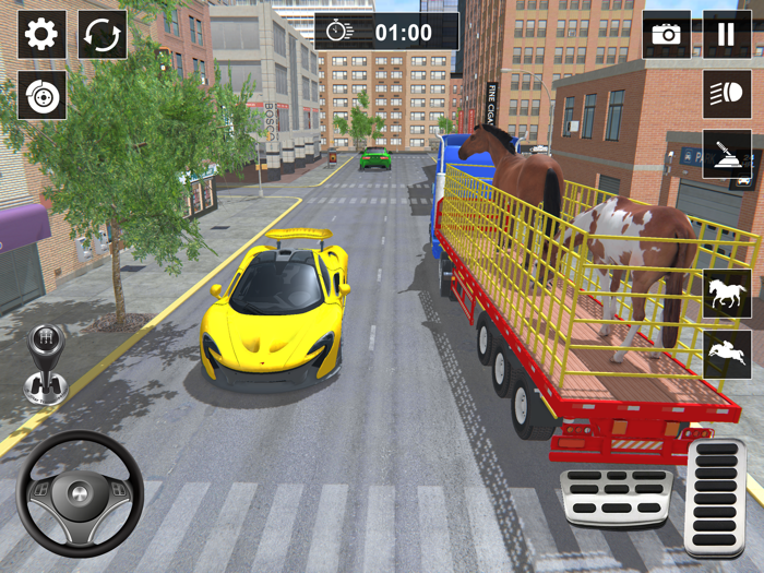 Animal Transport Horse Games