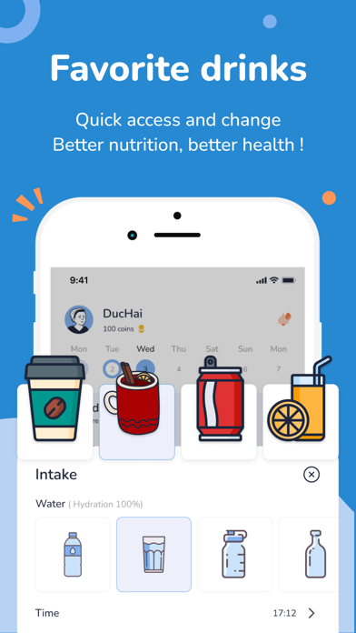 Water Tracker: Drink & Widgetsのおすすめ画像6