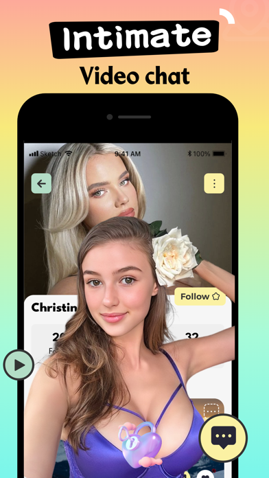 Nada: Chat, Live & Video Call Screenshot