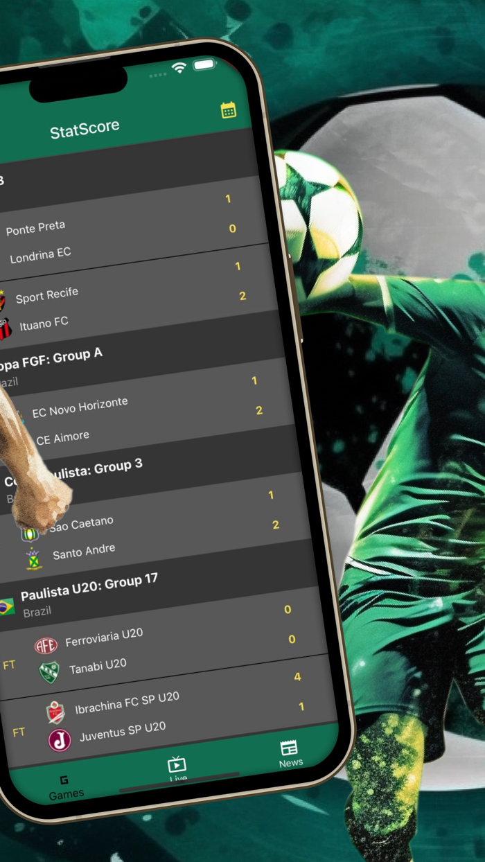 365 Score soccer online