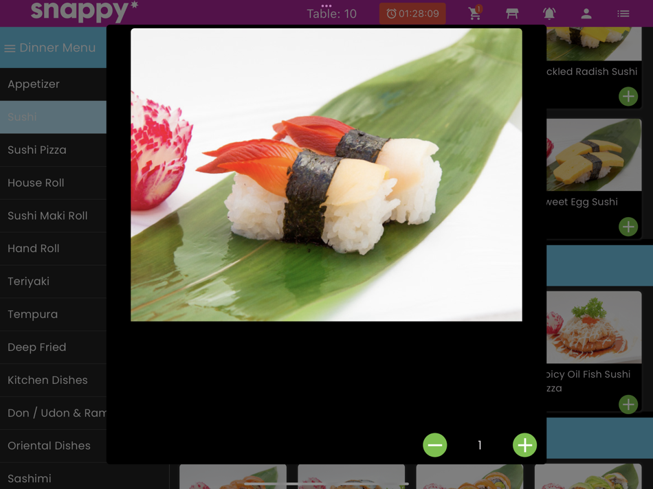 #7. Snappy Order From Table (iOS) 由: Snappy Innovation Inc.