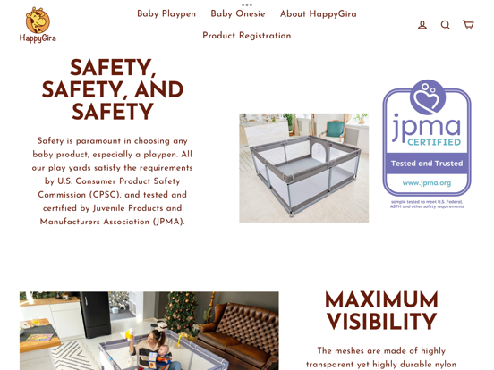 HappyGira iPad screenshot 2 - Shopping app