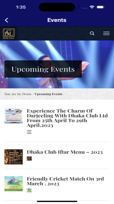 Dhaka Club Limited Screenshot