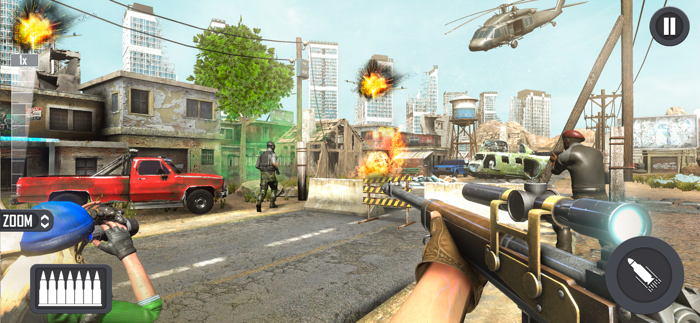 Modern Sniper Gun Shooting 3D