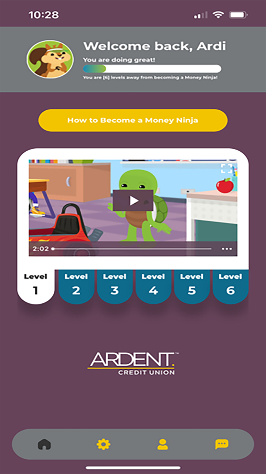 #1. Ardent Money Ninja Training (iOS) 来自: Ardent Federal Credit Union